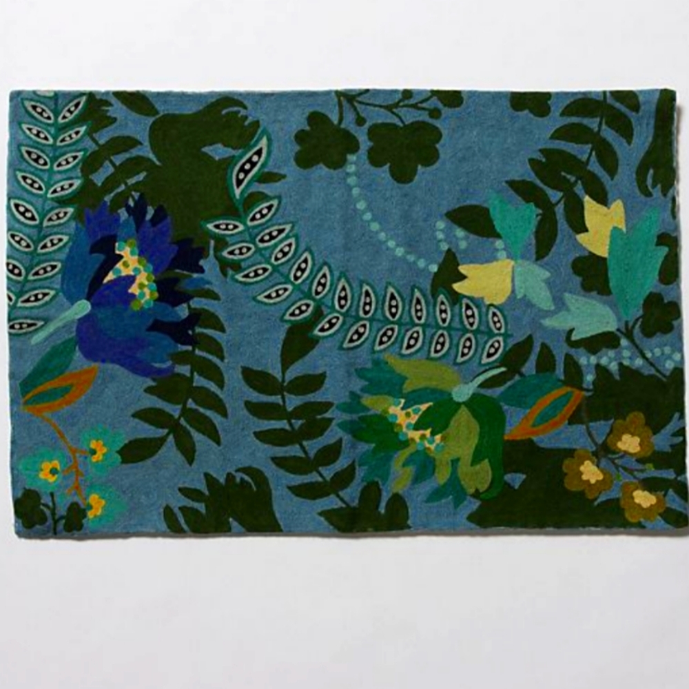 Finnia Anthropologie 2' x 3' tapestry/rug NWOT